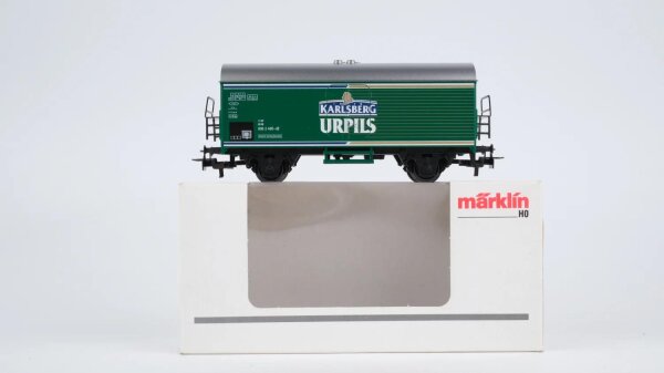 Märklin H0 44184 Bierwagen KARLSBERG (Kühlwagen)  Ichqrs 377