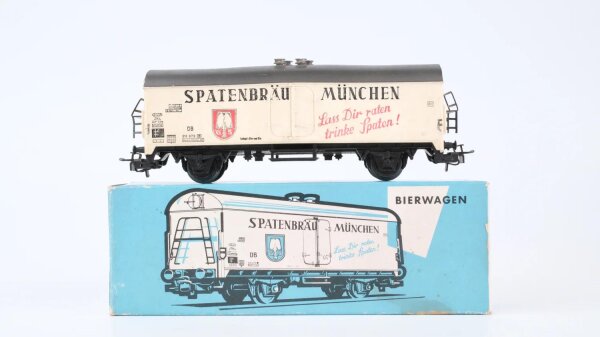 Märklin H0 4654 Bierwagen SPATENBRÄU (Kühlwagen) Tehs der DB