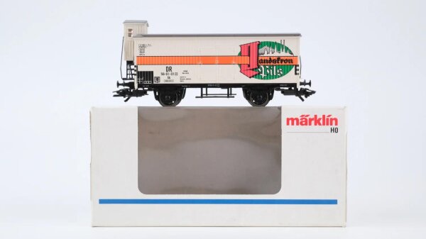 Märklin H0 4893 Kühlwagen mit Bremserhaus LANDSKRON  Gk der DR