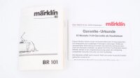 Märklin H0 37391 E-Lok 50 Jahre Technisches Hilfswerk BR 101 014-9 DB Wechselstrom Digital