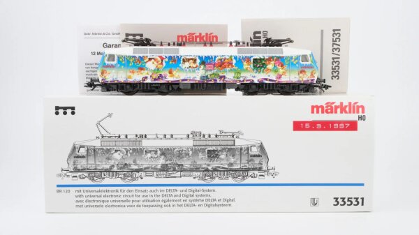 Märklin H0 33531 E-Lok Weihnachtslok BR 120 129-2 DB Wechselstrom Delta Digital