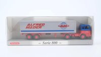Wiking H0 214115 PMS MB 1620 Koffersattelzug Alfred Mader