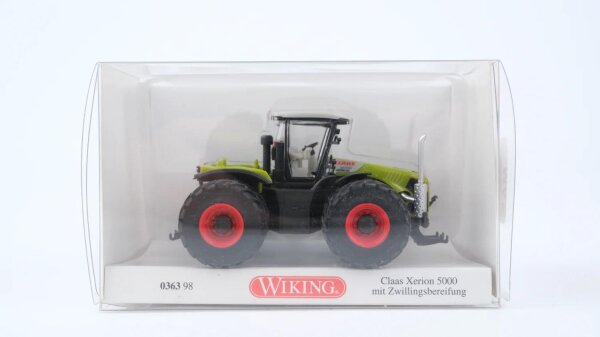 Wiking H0 036398 Claas Xerion 5000 mit Zwillingsbereifung
