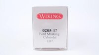Wiking H0 020547 Ford Mustang Cabriolet