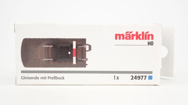 Märklin H0 24977 Gleisende mit Prellbock