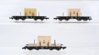 Roco N Konvolut Schwerlastwagen mit Kiste Mercedes DB