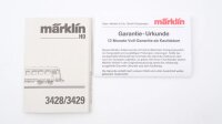 Märklin H0 3429 Triebwagen NOKIA BR 515 580-9 DB Wechselstrom Delta Digital (vermutlich verharzt)