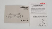 Märklin H0 3438 E-Lok BR 128 001-5 AEG Wechselstrom Delta Digital