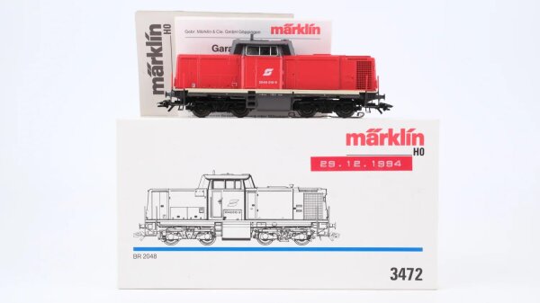 Märklin H0 3472 Diesellok 2048 010-9 ÖBB Wechselstrom (vermutlich verharzt)