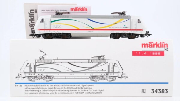 Märklin H0 34383 E-Lok BR 128 001-5 Prototyp 12X der ADtranz Wechselstrom Delta Digital