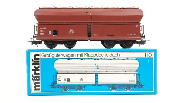 Märklin H0 4626 Großgüterwagen mit Klappdeckeldach DB