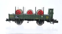 Minitrix N Konvolut Rungenwagen teilbeladen K.Bay.Sts.B.