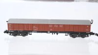Minitrix N Konvolut Schienenreinigungswagen Schwenkdachwagen Schiebedachwagen Hochbordwagen DB