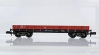 Fleischmann N Konvolut Niederbordwagen teilbeladen DB