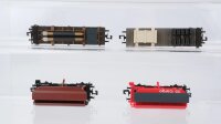 Fleischmann N Konvolut Schwerlastwagen beladen Selbstentladewagen DB DR