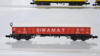Minitrix N Konvolut Schiebedachwagen Siwamat Schwenkdachwagen Kaba DB