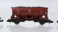Minitrix N Konvolut Selbstentladewagen teilbeladen DB