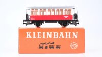 Klein Modellbahn H0 370 Personenwagen Weiß-Rot