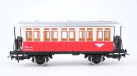 Klein Modellbahn H0 370 Personenwagen Weiß-Rot