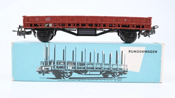 Märklin H0 4607 Rungenwagen Rmms Kbs 443 der DB