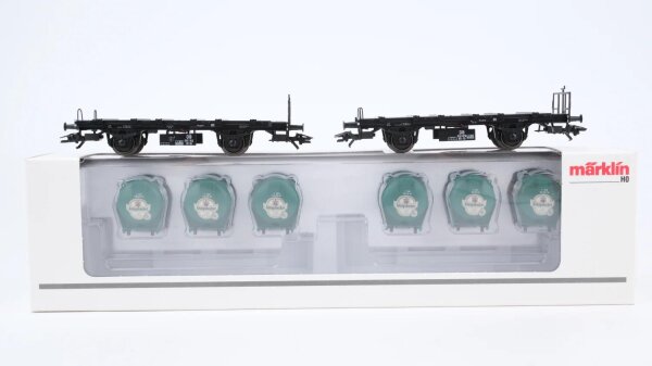 Märklin H0 48944 Behältertragwagen-Set Königsbacher BTr 10 / BT 10 der DB