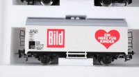 Märklin H0 4400 Güterwagen-Set Kühlwagen "Groß hilft Klein" DB