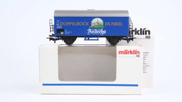 Märklin H0 4421 Bierwagen ANDECHS (Kühlwagen)  Ichqrs 377 der DB