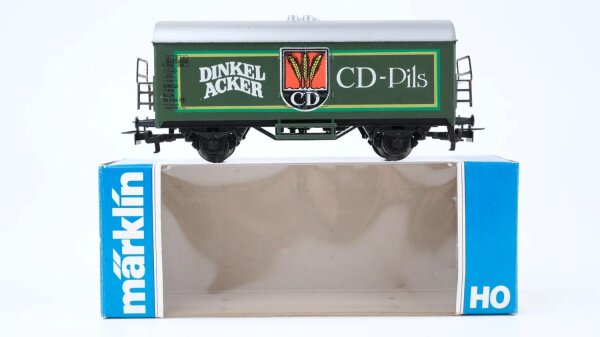 Märklin H0 4436 Bierwagen DINKELACKER (Kühlwagen)  Ichqrs 377 der DB