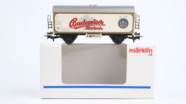 Märklin H0 4422 Bierwagen (Kühlwagen Budweiser) Ichqrs der CSD