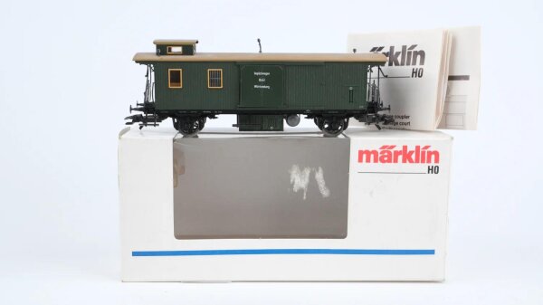 Märklin H0 4212 Gepäckwagen Gep (Pwi Wü 09) der K.W.St.E.