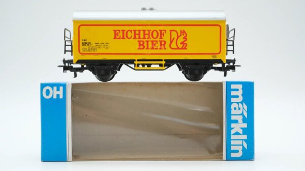 Märklin H0 4420 Bierwagen EICHHOF (Kühlwagen) Ichqrs der SBB