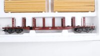 Märklin H0 4516 Güterwagen-Set Holztransport DB