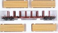 Märklin H0 4516 Güterwagen-Set Holztransport DB
