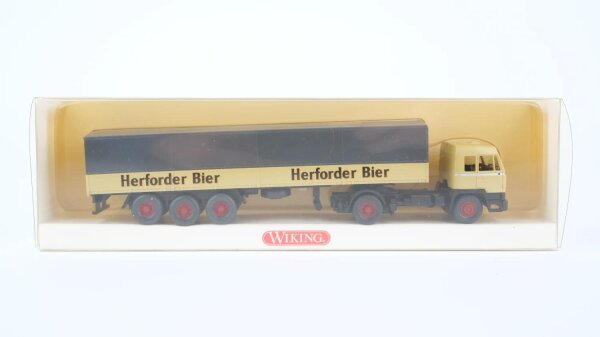 Wiking 8494039 Büssing BS 16L Pritschen-Lastzug
