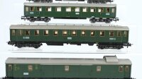 Märklin H0 Konvolut Schnellzugwagen 1./2./3.Kl. Gepäckwagen DR