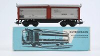 Märklin H0 4633 Güterwagen mit Schiebewänden und Schiebedach DB