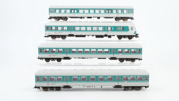Fleischmann H0 Konvolut Nahverkehrswagen 1./.2.Kl. Steuerwagen DB