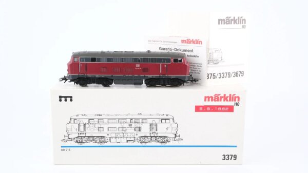 Märklin H0 3379 Diesellok BR 216 005-9 DB Wechselstrom