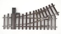 Märklin Spur 1 5966 Weiche rechts L 300 mm R 600 mm mit Handantrieb
