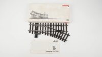 Märklin Spur 1 5966 Weiche rechts L 300 mm R 600 mm...