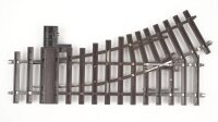 Märklin Spur 1 5966 Weiche rechts L 300 mm R 600 mm mit Handantrieb