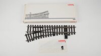 Märklin Spur 1 5976 Weiche links L 390,5 mm R 1.020 mm mit Handantrieb