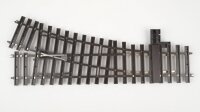 Märklin Spur 1 5976 Weiche links L 390,5 mm R 1.020 mm mit Handantrieb
