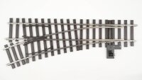 Märklin Spur 1 5976 Weiche links L 390,5 mm R 1.020 mm mit Handantrieb