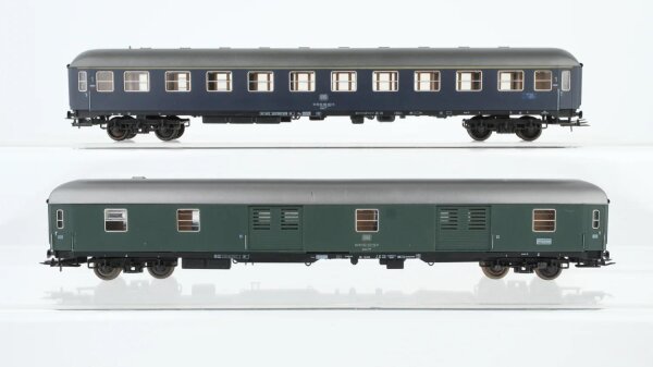 Röwa H0 Konvolut Schnellzugwagen 1.Kl. Gepäckwagen DB