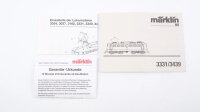 Märklin H0 3439 Elektrische Lokomotive BR 139 165-5 DB Wechselstrom Delta Digital (vermutlich verharzt)