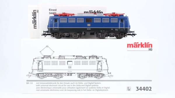 Märklin H0 34402 E-Lok BR 110 216-9 DB Wechselstrom Delta Digital