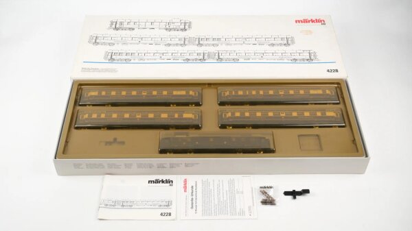 Märklin H0 4228 Wagen-Set "Rheingold" DRG Wechselstrom