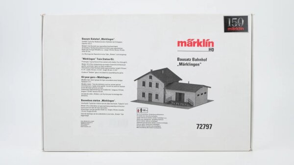 Märklin H0 72797 Bausatz Bahnhof Märklingen