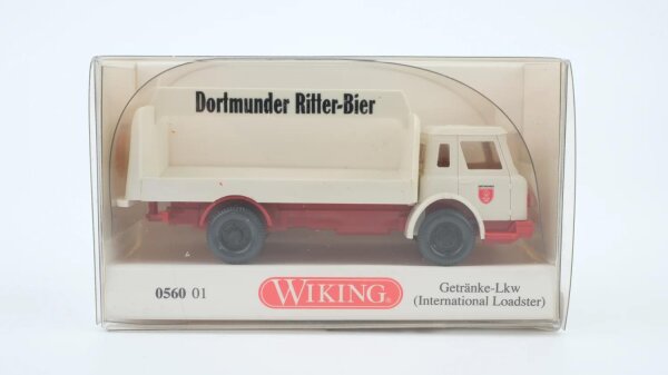 Wiking H0 05601 International Loadster Getränke-LKW Dortmunder Ritter-Bier
